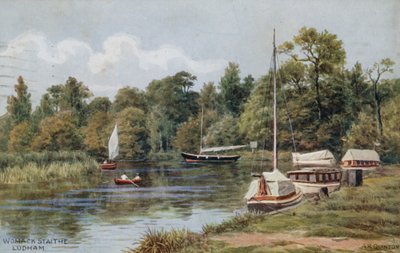 Womack Staithe, Ludham von Alfred Robert Quinton